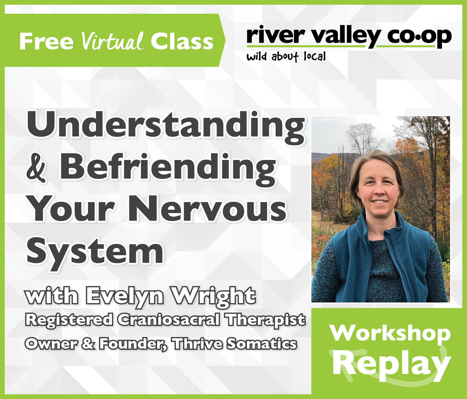 Click to watch our replay of "Understanding & Befriending Your Nervous System"