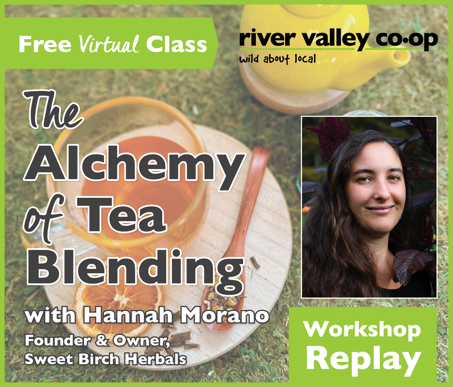 Click to watch our replay of "The Alchemy of Tea Blending"
