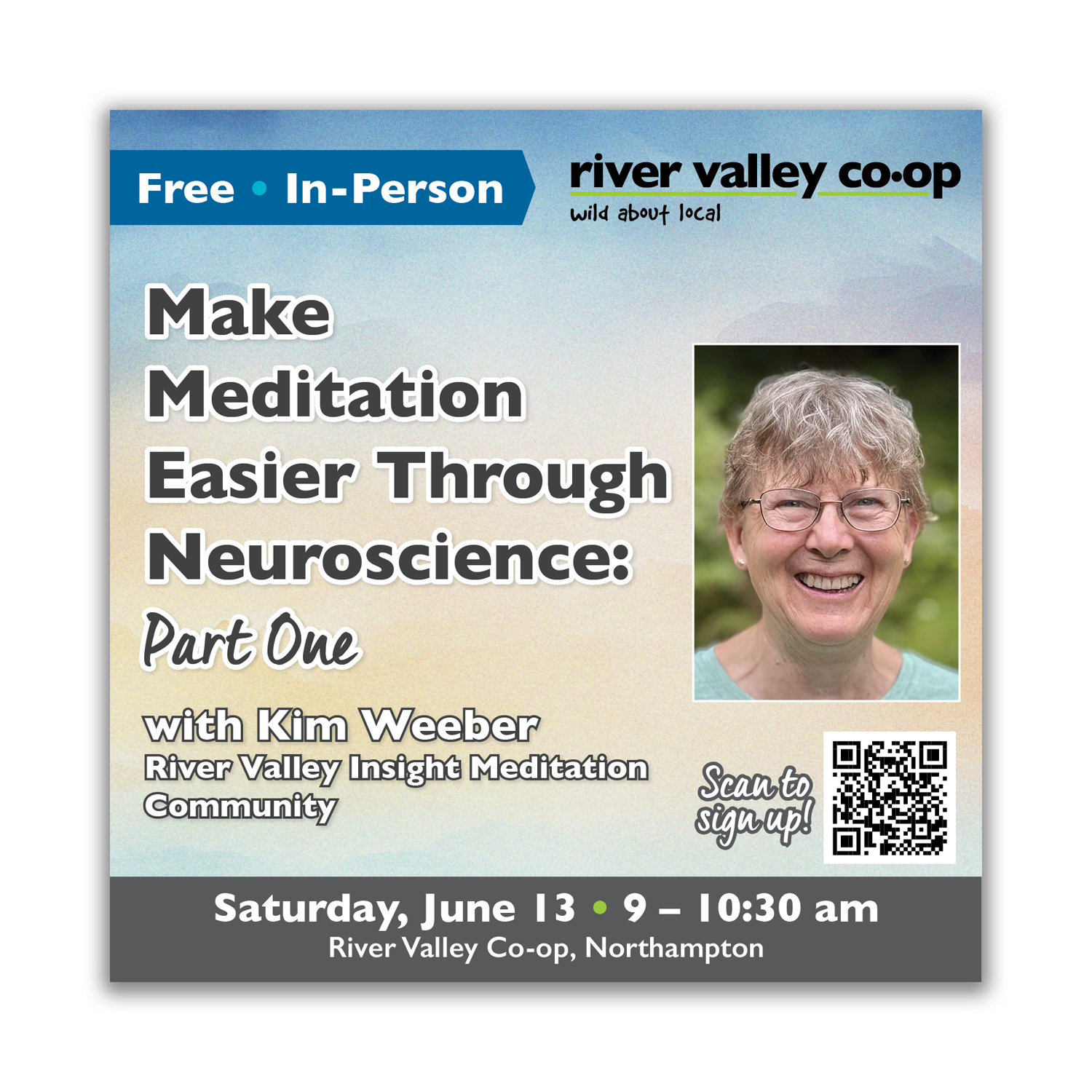 Click to register for "Make Meditation Easier Through Neuroscience (Part I)"