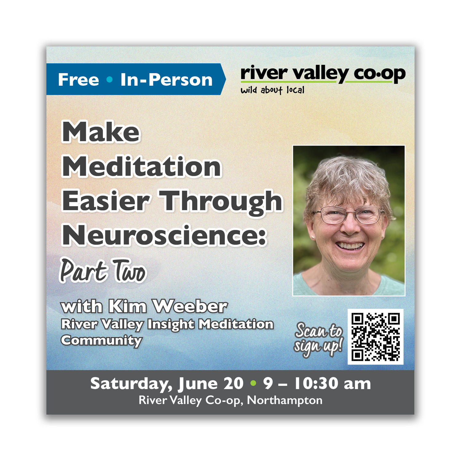 Click to register for "Make Meditation Easier Through Neuroscience (Part II)"