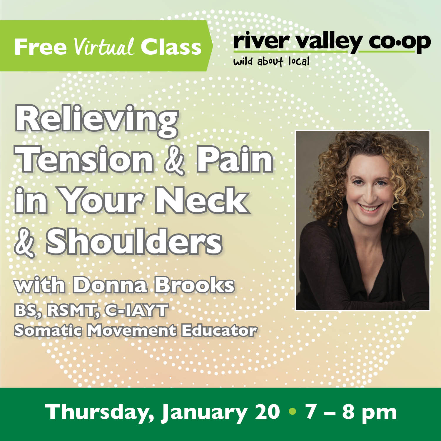 Click to watch our replay of "Relieving Tension & Pain in Your Neck & Shoulders"