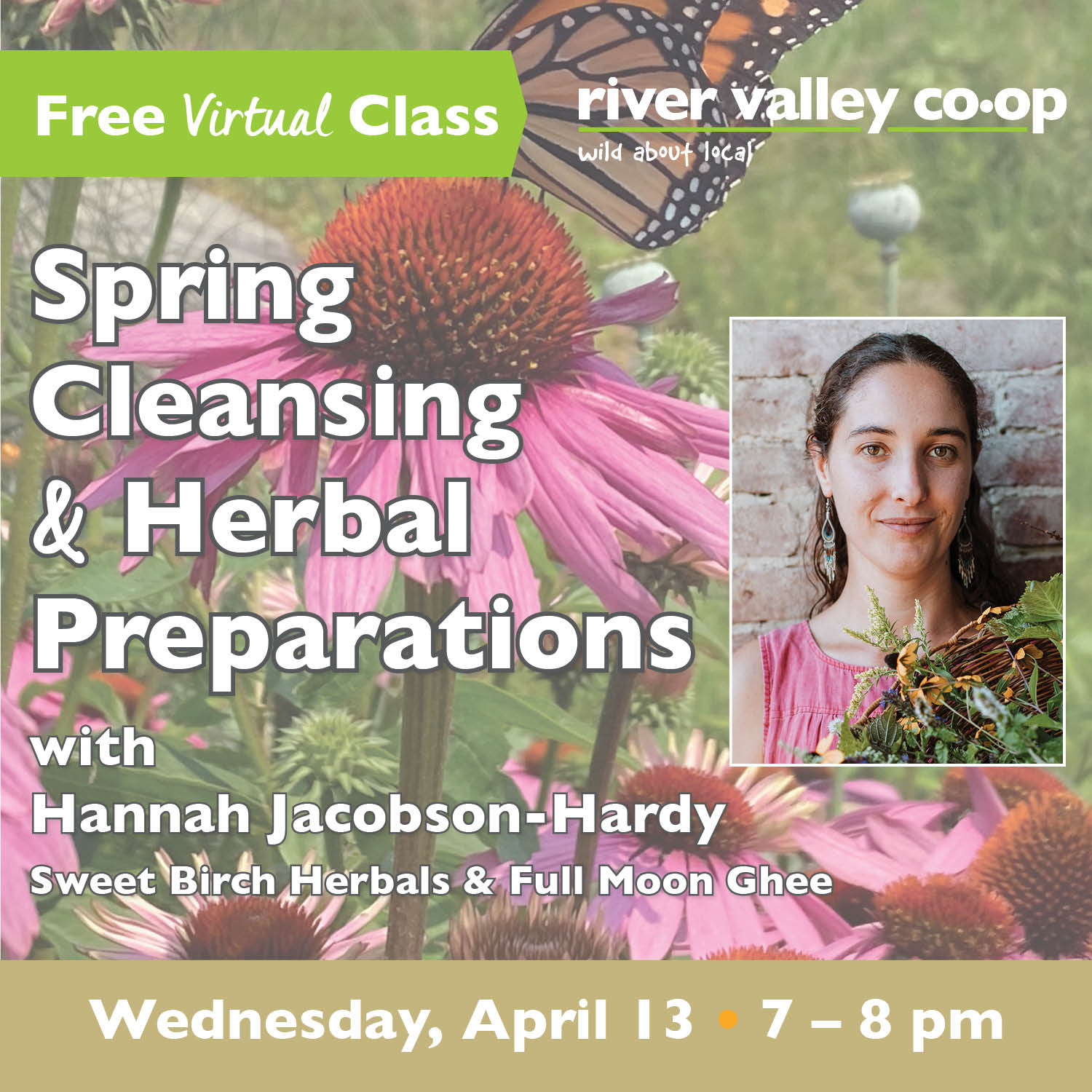 Click to watch our replay of "Spring Cleansing & Herbal Preparations"