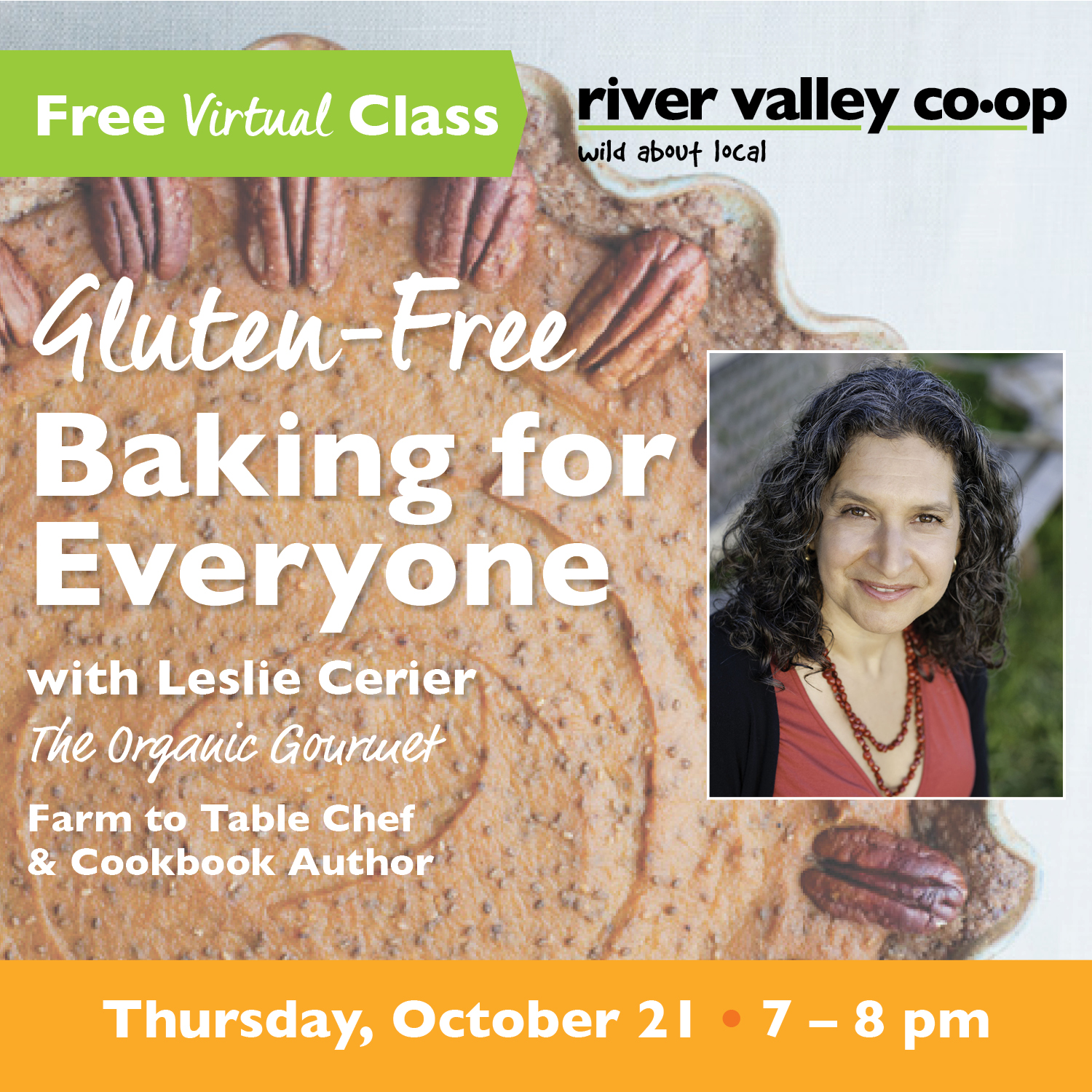 Click to watch our replay of "Gluten-free Baking for Everyone"